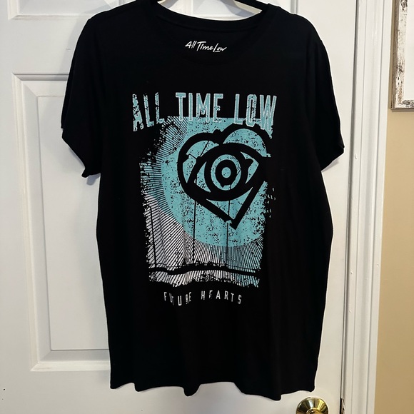 All Time Low Black Graphic T-Shirt - Picture 1 of 5